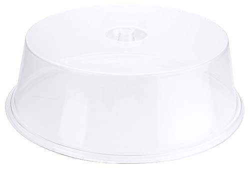 Contacto Hohe Tortenhaube, Ø 42 cm, Innen H11 cm, klares Kunststoff, für Mikrowelle/Gefriertruhe geeignet, -40°C bis +95°C, mit Griffmulde von Contacto
