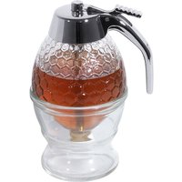 Contacto Honigdispenser, 200 ml, inkl. Abstellgefäß, aus Glas von Contacto