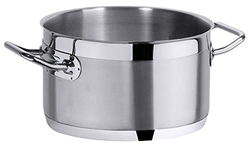 Contacto Professioneller niedriger Edelstahl Kochtopf Suppentopf Fleischtopf 16 cm in Gastroqualität extrem robust Contacto Professioneller niedriger Edelstahl Kochtopf Suppentopf Fleischtopf 16 cm in Gastroqualität extrem robust von Contacto