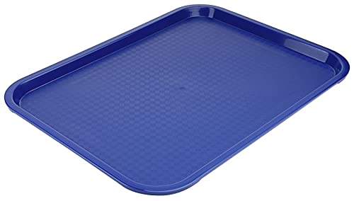 Contacto Serviertablett rechteckig 40 x 30 cm blau Polypropylen rutschhemmend Gastro-Tablett von Contacto