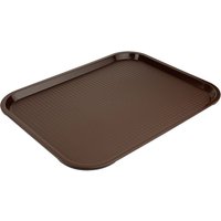 Contacto Serviertablett rechteckig 45 x 35 cm braun Polypropylen rutschhemmend Gastro-Tablett von Contacto