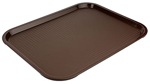 Contacto Serviertablett rechteckig 45 x 35 cm braun Polypropylen rutschhemmend Gastro-Tablett von Contacto