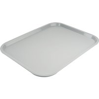 Contacto Serviertablett rechteckig 45 x 35 cm grau Polypropylen rutschhemmend Gastro-Tablett von Contacto