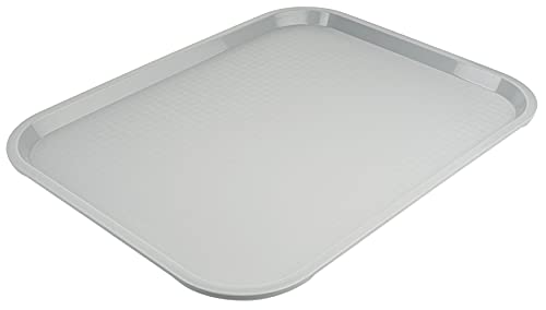 Contacto Serviertablett rechteckig 45 x 35 cm grau Polypropylen rutschhemmend Gastro-Tablett von Contacto