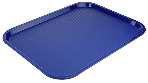 Contacto Serviertablett rechteckig 45 x 35 cm blau Polypropylen rutschhemmend Gastro-Tablett von Contacto