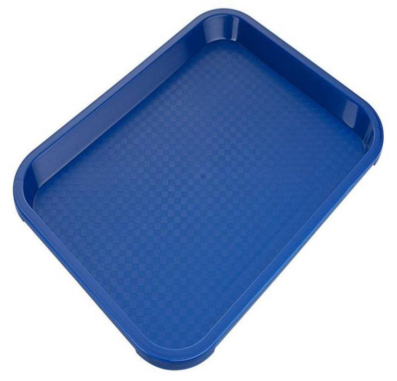 Contacto Tablett Contacto Fast Food Tablett 35 cm blau Polypropylen blau 35 x 27 cm von Contacto