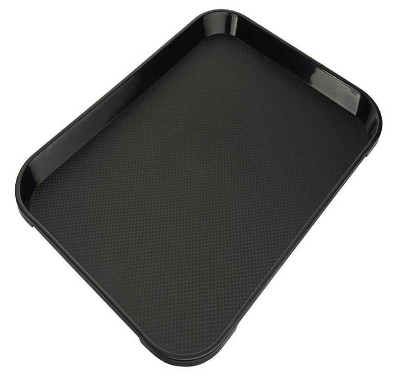 Contacto Tablett Contacto Fast Food Tablett 40cm schwarz Polypropylen schwarz 40x30cm von Contacto