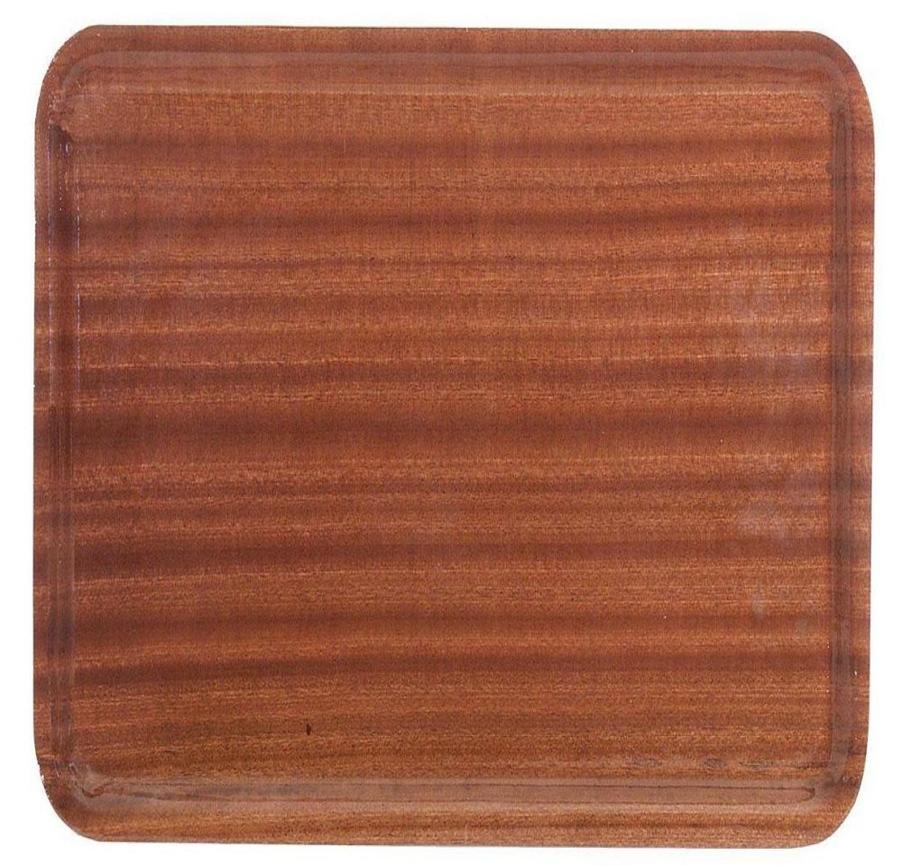 Contacto Tablett Contacto Holz-Tablett GN 1/1 rutschfest Farbe: Mahagoni von Contacto