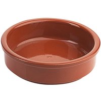 Contacto Tapasschale 175 ml - Ø 11,5 cm, Höhe 3 cm, emaillierte Terracotta, hitzebeständig bis 400°C von Contacto