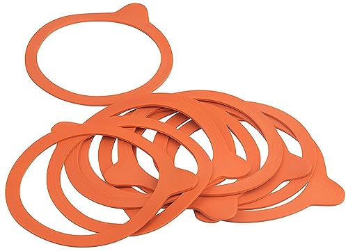 Contacto WECK-Einkochringe 74 x 86 mm 1 Beutel = 10 Stück, Ø 8 cm von Contacto