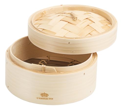Dampfkorb mit Deckel Größe: 8 cm H x 15 cm B x 15 cm T von Contacto