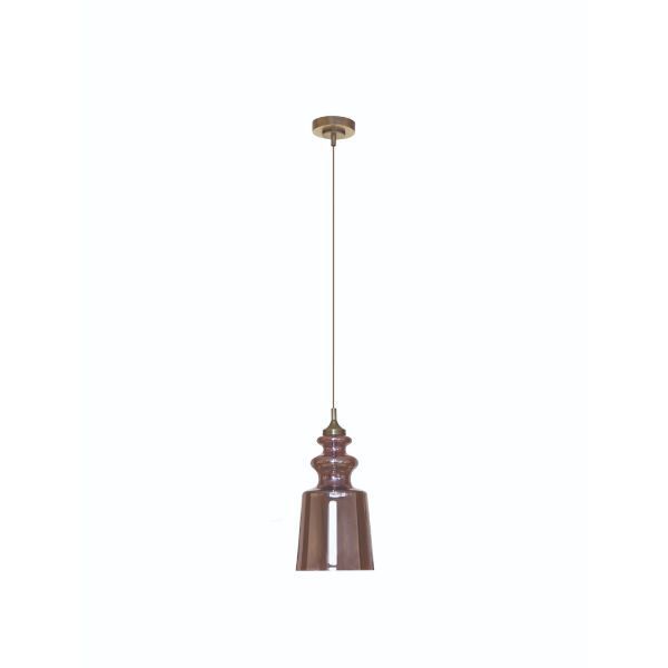 Deckenlampe Cornelia So in hellem Bronze, Contardi von Contardi