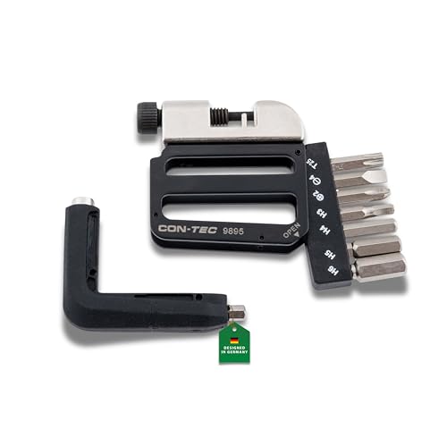 CONTEC Fahrrad-Multitool Pocket Gadget - PG1, 8 in 1, Multifunktionswerkzeug, Reparatur Set, Mini-Tool, Multi-Purpose, Innensechskant, Schraubendreher CONTEC Fahrrad-Multitool Pocket Gadget - PG1, 8 in 1, Multifunktionswerkzeug, Reparatur Set, Mini-Tool, Multi-Purpose, Innensechskant, Schraubendreher von CONTEC