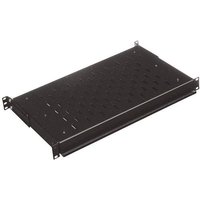 Conteg 26205060 19 Zoll Netzwerkschrank-Geräteboden Ausziehbar Schwarz von Conteg