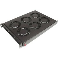 Conteg 26205072 19 Zoll Netzwerkschrank-Einbaulüfter Schwarz von Conteg