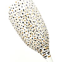 Taktile Handbemalt Dekoriert Prosecco Sektgläser Glas 220Ml von ContemporaryLivingCo