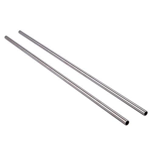 Contencinty 2Pcs 304 Edelstahl KapillarröHre Rohr AD 10Mm X 8Mm ID LäNge 500Mm von Contencinty