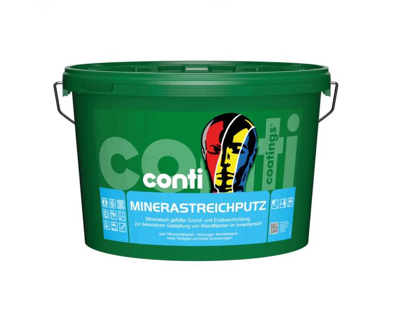 Conti Coatings Dispersions-Silikatputz Conti® Minera Streichputz Fein von Conti Coatings