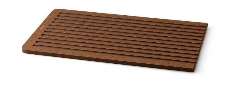 Brotschneidebrett 38,5x23,5x0,9 cm Duracore braun von Continenta