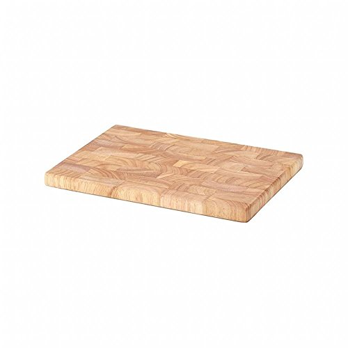 CONTINENTA® Premium Schneidebrett | Holzbrett Aus Edlem Gummibaum Stirnholz | Besonders Robust & Langlebig (30x21,5cm) von Continenta