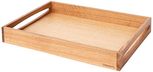 Continenta 4140 Oak Wood Tablett aus Eichenholz, Holz, Hellbraun von Continenta