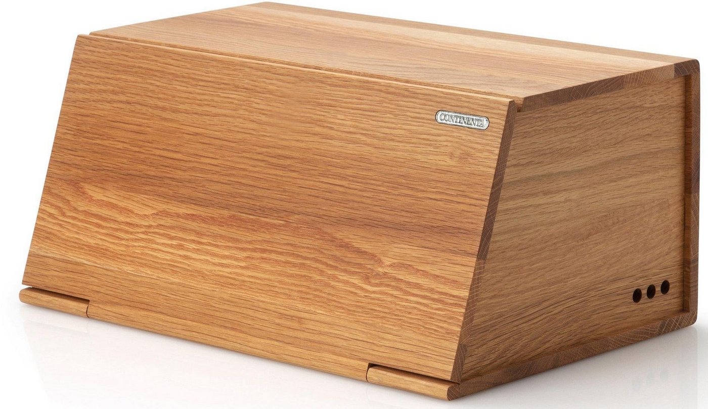 Continenta Brotkasten, Holzwerkstoff, (1-tlg), Aus Eichenholz gefertigt von Continenta