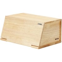 Continenta Brotkasten Gummibaum 40x26x18,5cm, Holz von Continenta