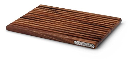 Continenta Brotschneidebrett aus Akazienholz 37 x 25 x 2,1 cm von Continenta
