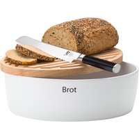 Continenta Brottopf oval mit Holz, Holz von Continenta