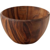 Continenta Holzschüssel, Obstschale, Holzschale aus Akazien-Kernholz in Edel Ausführung, wunderschöne Holz-Musterung, Größe: Ø 30 x 18 cm von Continenta