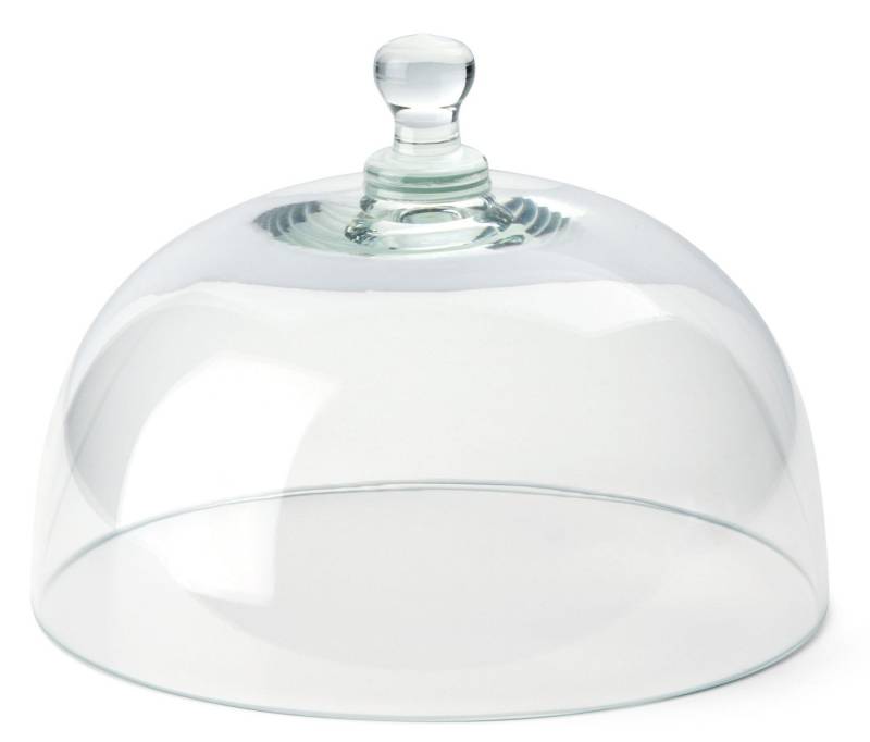 Continenta Käseglocke,(Set, 2-tlg) Käseglocke, 2-teilig, klassische Form, aus mundgeblasenem Glas von Continenta