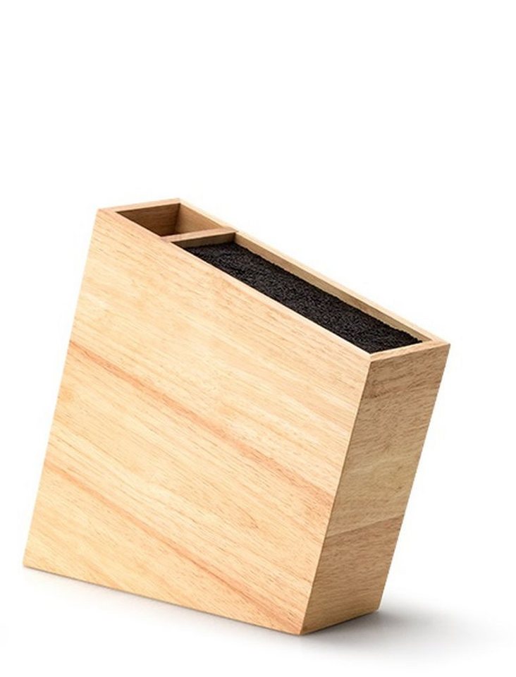 Continenta Messerblock, Messerblock mit flexiblem Einsatz, schräg stehend, 31 x 9 x 28 cm von Continenta