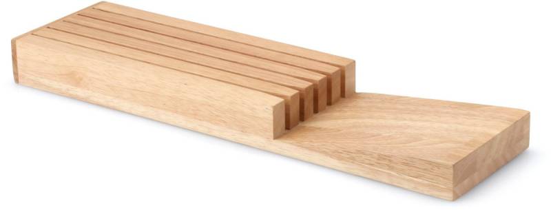 Continenta Messerblock (1tlg), für Schublade, Gummibaum 39x11x3,5 von Continenta