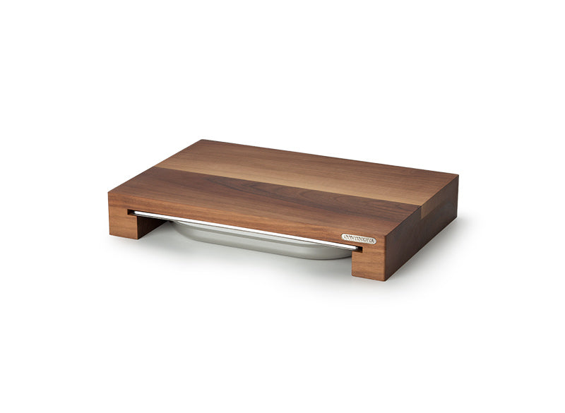 Continenta Multifunktionsbrett mit Edelstahl-Schublade, Walnuss 4210 Continenta Multifunktionsbrett mit Edelstahl-Schublade, Walnuss 4210 von Continenta