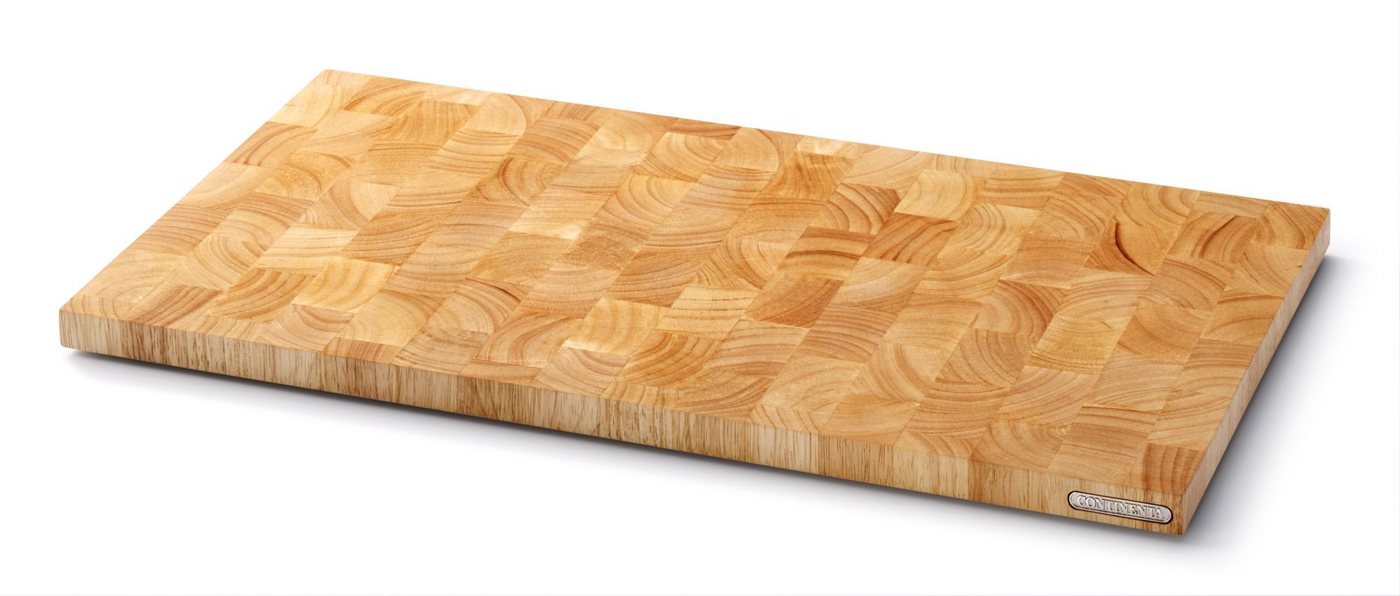 Continenta Schneidebrett, Gummibaumholz, Schneidebrett aus Gummibaumholz mit 4 Gummifüßen 54 x 29 x 2,7 cm Continenta Schneidebrett, Gummibaumholz, Schneidebrett aus Gummibaumholz mit 4 Gummifüßen 54 x 29 x 2,7 cm von Continenta