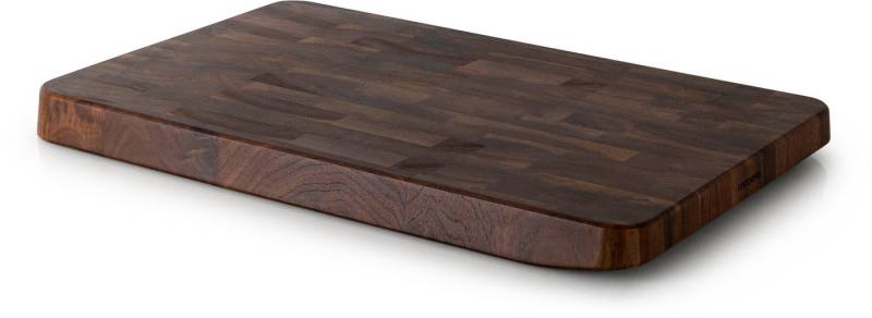 Continenta Schneidebrett Hackbrett aus Stirnholz, Massivholz, (1-St), 46x30x3,5 cm, hochwertige Qualität von Continenta