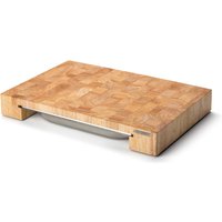 Continenta Schneidebrett mit Edelstahl-Schublade 48 x 32,5 cm von Continenta