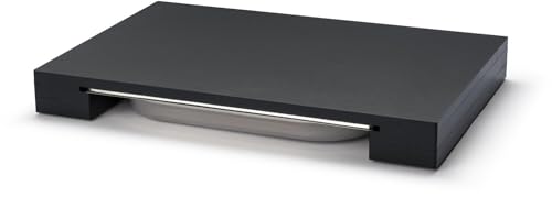 Continenta Schneidebrett für eine Schublade, 48 x 32,5 x 5 cm, Duracore, schwarz von Continenta