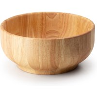 Continenta Schüssel, 1 tlg., aus Holzwerkstoff, Gummibaumholz, Zum Anrichten und Präsentieren von Continenta