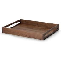 Continenta Tablett Walnuss 49x35x6,3cm, Holz von Continenta