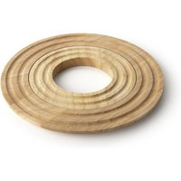 Continenta Untersetzer Kreise, 2-tlg., Gummibaumholz, Ø 21 x 1,5 cm Unterlage für Töpfe, Pfannen und Backformen Continenta Untersetzer Kreise, 2-tlg., Gummibaumholz, Ø 21 x 1,5 cm Unterlage für Töpfe, Pfannen und Backformen von Continenta