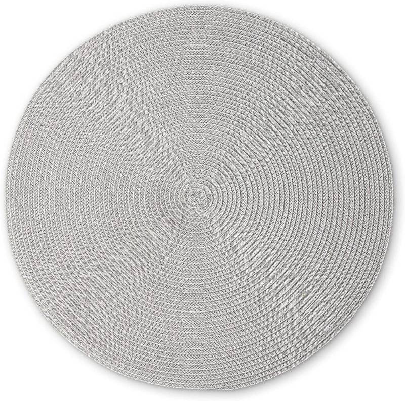 Continenta Platzset Continenta Accessoires 'Tischset rund hellgrau - Kunststoff' Continenta Platzset Continenta Accessoires 'Tischset rund hellgrau - Kunststoff' von Continenta