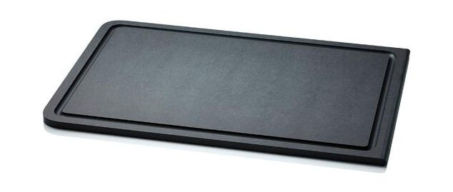 Tranchierbrett 38x27x1 cm Duracore schwarz von Continenta