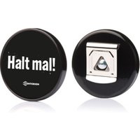 Contorion Magnet-Clip "Halt mal!", schwarz, Ø 6,7 cm von Contorion