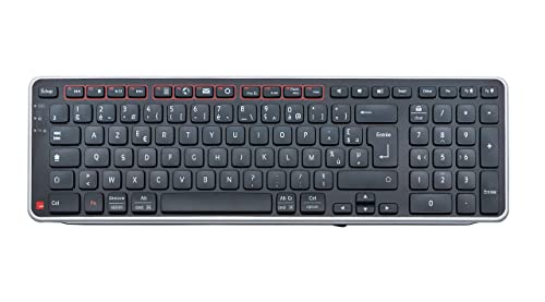 Contour Balance Keyboard Wireless | Kabellose Tastatur mit Bluetooth-Empfänger | Französisches Layout | Super Slim | Ziffernblock + Multimedia-Tasten | Haus und Büro | für Windows und Mac Contour Balance Keyboard Wireless | Kabellose Tastatur mit Bluetooth-Empfänger | Französisches Layout | Super Slim | Ziffernblock + Multimedia-Tasten | Haus und Büro | für Windows und Mac von Contour
