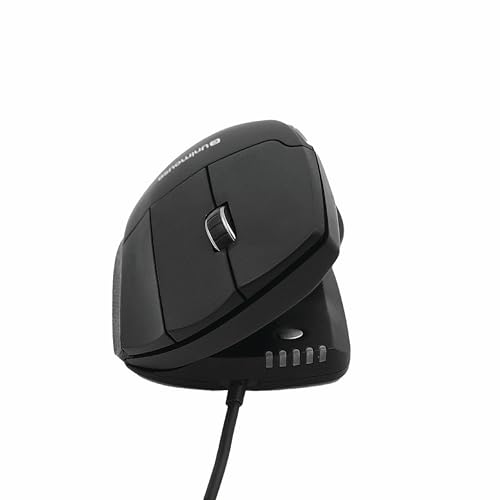 Contour Unimouse Ergonomische Vertikal-Maus - Einstellbarer Winkel von 35°-70°, anpassbare Daumenauflage, verkabelt, 6 programmierbare Tasten, ideal für ganztägigen Komfort bei der Arbeit Contour Unimouse Ergonomische Vertikal-Maus - Einstellbarer Winkel von 35°-70°, anpassbare Daumenauflage, verkabelt, 6 programmierbare Tasten, ideal für ganztägigen Komfort bei der Arbeit von Contour
