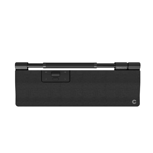 Contour Design Roller Mouse Pro - Wireless Ergonomic Mouse for Laptop and Desktop Computer w/Programmable Buttons, Extended Design and Plug & Play Installation- Compatible w/Mac and PC (Vegan Leather) von Contour