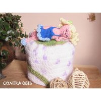 Elfe Klopapierhut Blumenfee Toilettenpapierhut Amigurumi von Contra0815