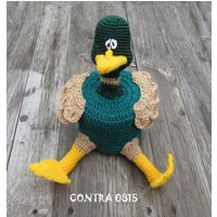 Ente Stockente Toilettenpapierhut Klohut von Contra0815