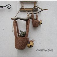 Faultier Blumentopf - Hülle Groß Oder Klein von Contra0815